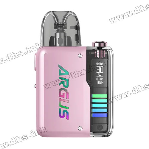 Багаторазова електронна сигарета - Voopoo Argus P2 Pod Kit 1100 мАч (Crystal Pink)